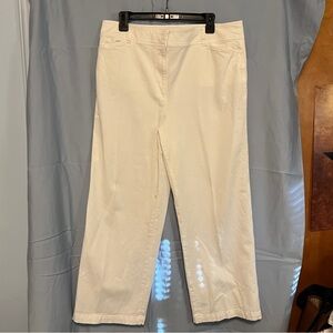 Talbots Ivory Pants